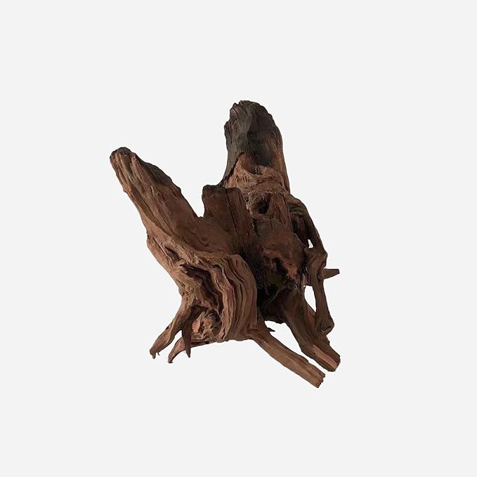 Natural Driftwood for Aquarium Decor, L14.17×W10.63×H13.78 Inches Large Drift Wood Decorations for Reptile Hide, Fish Tank, Optional Shapes
