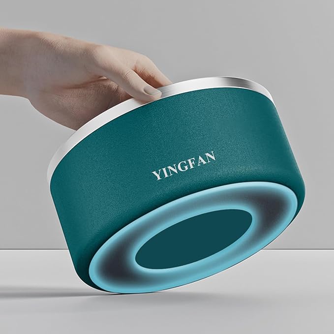 YINGFAN Dog Bowls Durable Non-Slip Stainless Steel Dog Bowls Heavy Duty Basic Bowl for Dogs (32 oz)