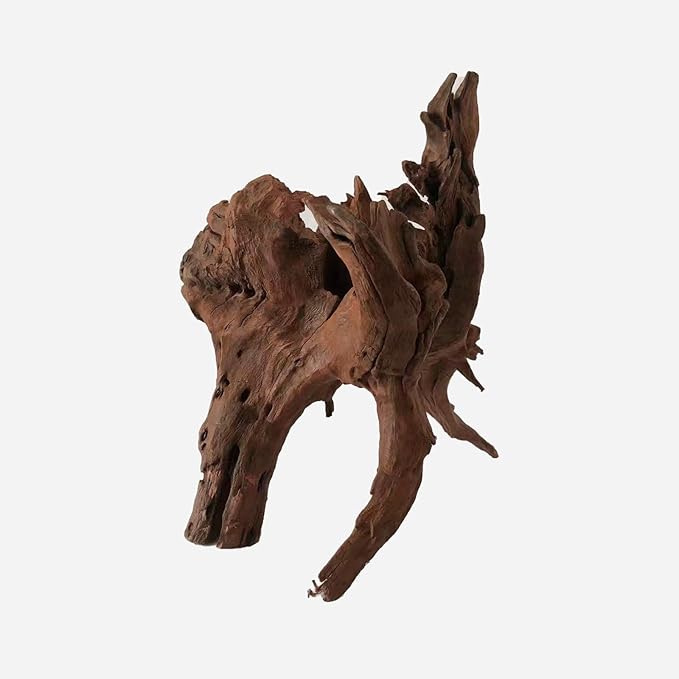 Natural Driftwood for Aquarium Decor, L16.54×W9.45×H14.96 Inches Large Drift Wood Decorations for Reptile Hide, Fish Tank, Optional Shapes