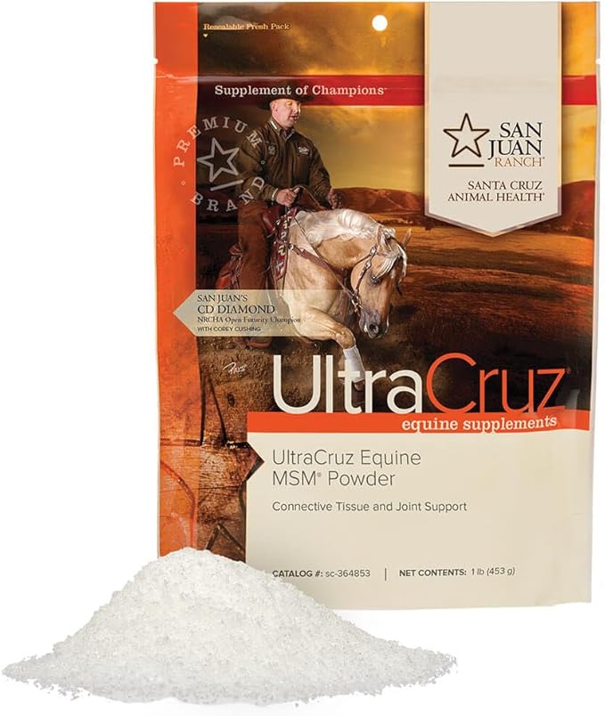 UltraCruz Equine MSM® Powder, 1 lb