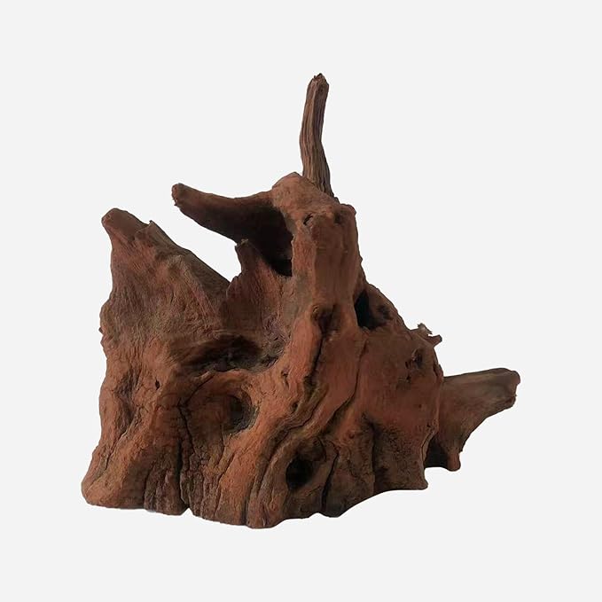 Natural Driftwood for Aquarium Decor, L11.42×W7.87×H9.45 Inches Large Drift Wood Decorations for Reptile Hide, Fish Tank, Optional Shapes