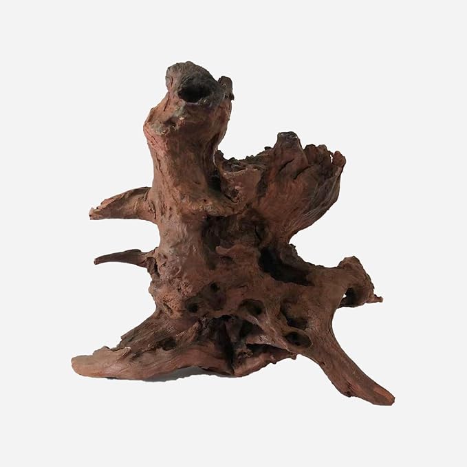 Natural Driftwood for Aquarium Decor, L18.11×W9.84×H14.57 Inches Large Drift Wood Decorations for Reptile Hide, Fish Tank, Optional Shapes