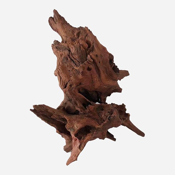 Natural Driftwood for Aquarium Decor, L12.99×W10.63×H10.63 Inches Large Drift Wood Decorations for Reptile Hide, Fish Tank, Optional Shapes