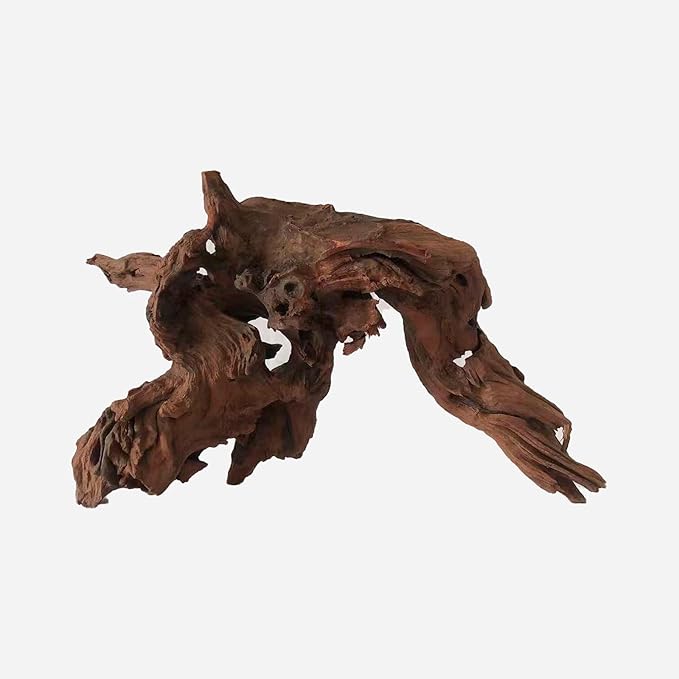 Natural Driftwood for Aquarium Decor, L18.9×W9.06×H11.81 Inches Large Drift Wood Decorations for Reptile Hide, Fish Tank, Optional Shapes