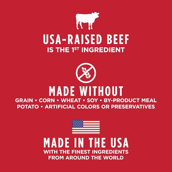 Instinct Raw Boost, Natural Dry Dog Food with Freeze Dried Pieces, High Protein, Grain Free Recipe - Real Beef, 20 lb. Bag