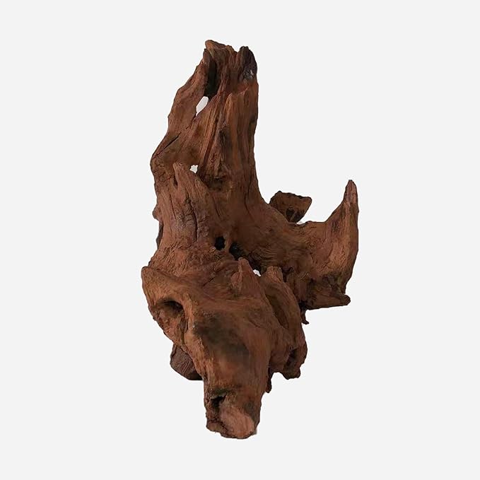 Natural Driftwood for Aquarium Decor, L17.32×W8.27×H13.78 Inches Large Drift Wood Decorations for Reptile Hide, Fish Tank, Optional Shapes