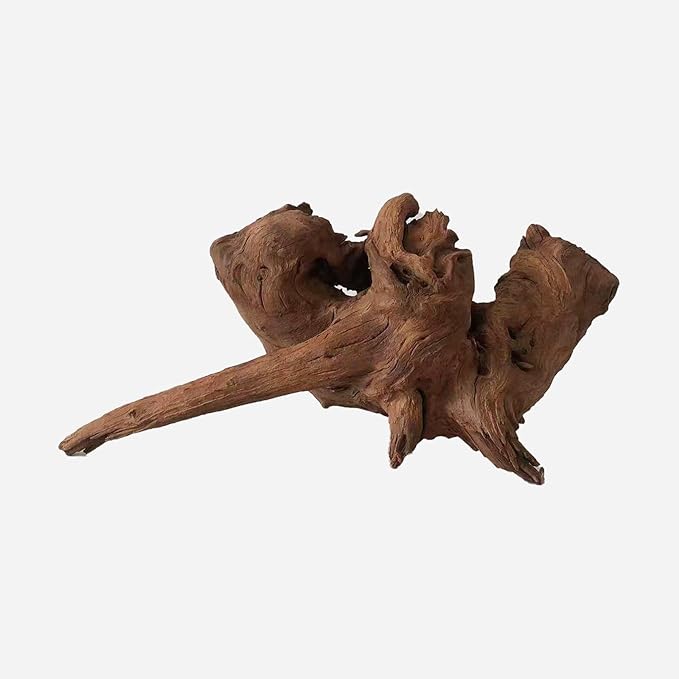 Natural Driftwood for Aquarium Decor, L19.69×W9.84×H8.27 Inches Large Drift Wood Decorations for Reptile Hide, Fish Tank, Optional Shapes
