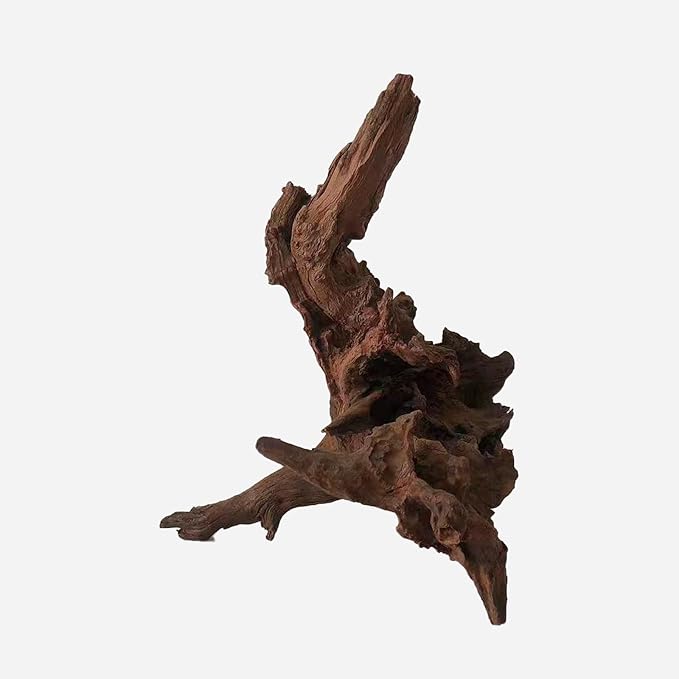 Natural Driftwood for Aquarium Decor, L13.78×W9.84×H12.2 Inches Large Drift Wood Decorations for Reptile Hide, Fish Tank, Optional Shapes