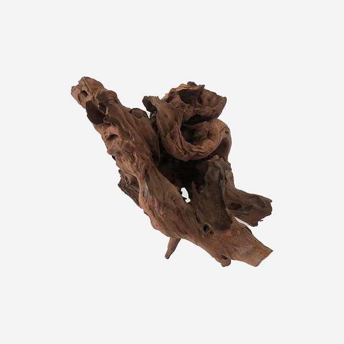 Natural Driftwood for Aquarium Decor, L12.2×W9.84×H11.02 Inches Large Drift Wood Decorations for Reptile Hide, Fish Tank, Optional Shapes