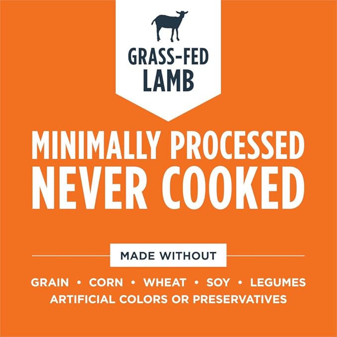 Instinct Freeze Dried Raw Meals, Natural Dry Dog Food, Grain Free - Grass Fed Lamb, 9 oz. Bag
