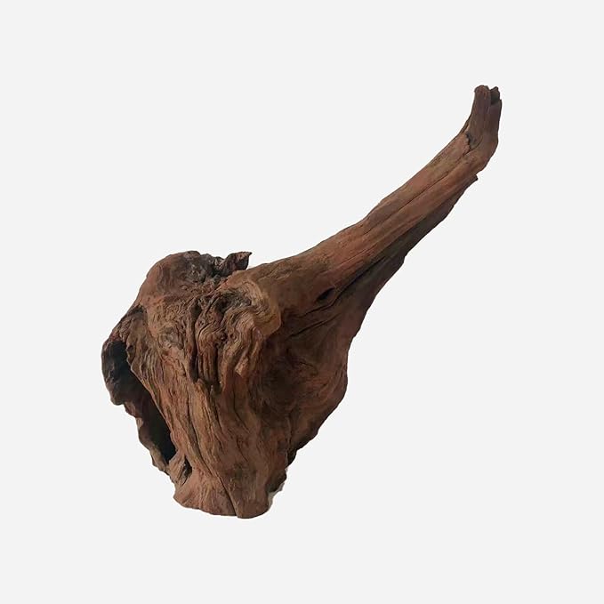 Natural Driftwood for Aquarium Decor, L13.78×W8.27×H14.17 Inches Large Drift Wood Decorations for Reptile Hide, Fish Tank, Optional Shapes
