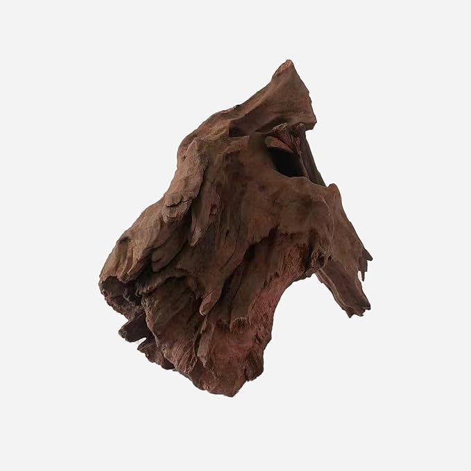 Natural Driftwood for Aquarium Decor, L19.69×W5.91×H13.78 Inches Large Drift Wood Decorations for Reptile Hide, Fish Tank, Optional Shapes