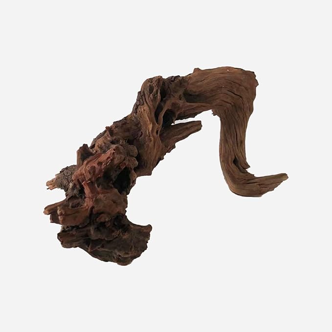 Natural Driftwood for Aquarium Decor, L19.69×W7.09×H9.84 Inches Large Drift Wood Decorations for Reptile Hide, Fish Tank, Optional Shapes