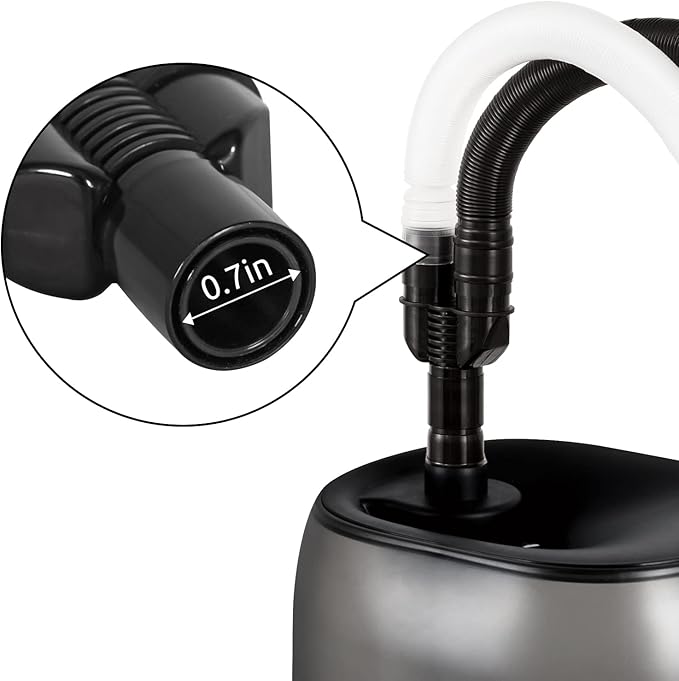 REPTIZOO Reptile Fogger Extension Tube, Accessories of Reptile Humidifier Suitable for Reptiles Terrarium