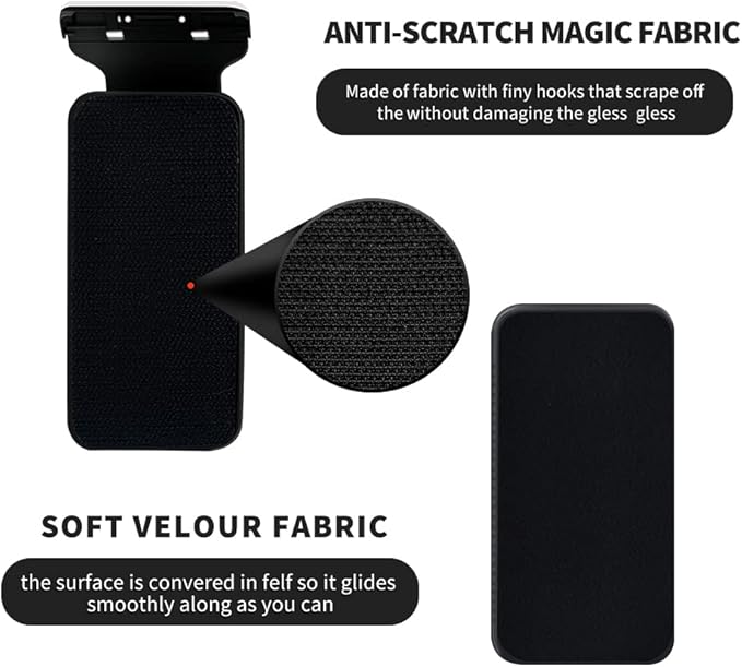 Aquarium Brush Strong Magnetic Floating Magnetic Brush, Fish Tank Cleaner, Scrubber & Scraper Aquarium Cleaning Tools, Floating Fish Tank Cleaner (L)