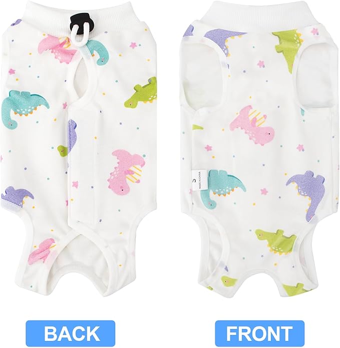 Cat Recovery Suit Female, Breathable Cat Onesie After Surgery Female for Abdominal Wounds or Skin Diseases, Surgery Recovery Suit Kitten Onesie After Spay Wear Anti Licking