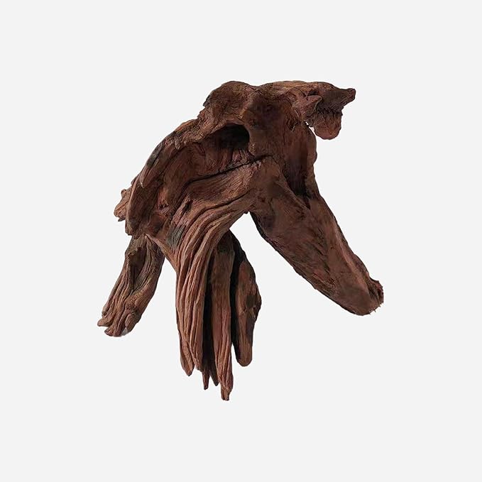 Natural Driftwood for Aquarium Decor, L7.87×W8.27×H9.45 Inches Large Drift Wood Decorations for Reptile Hide, Fish Tank, Optional Shapes