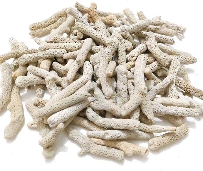 Carefully Selected Crushed Coral for Freshwater Aquarium Crushed Coral for Aquarium gh Crushed Coral to Raise ph in Freshwater Fish Tank Filter Media (500g)
