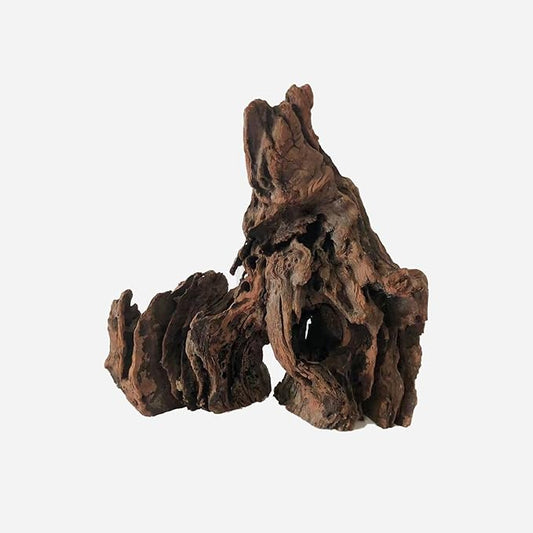 Natural Driftwood for Aquarium Decor, L12.2×W3.15×H12.2 Inches Large Drift Wood Decorations for Reptile Hide, Fish Tank, Optional Shapes