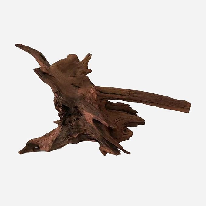 Natural Driftwood for Aquarium Decor, L21.26×W12.6×H11.81 Inches Large Drift Wood Decorations for Reptile Hide, Fish Tank, Optional Shapes