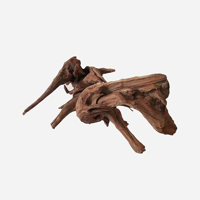 Natural Driftwood for Aquarium Decor, L17.72×W15.75×H9.45 Inches Large Drift Wood Decorations for Reptile Hide, Fish Tank, Optional Shapes