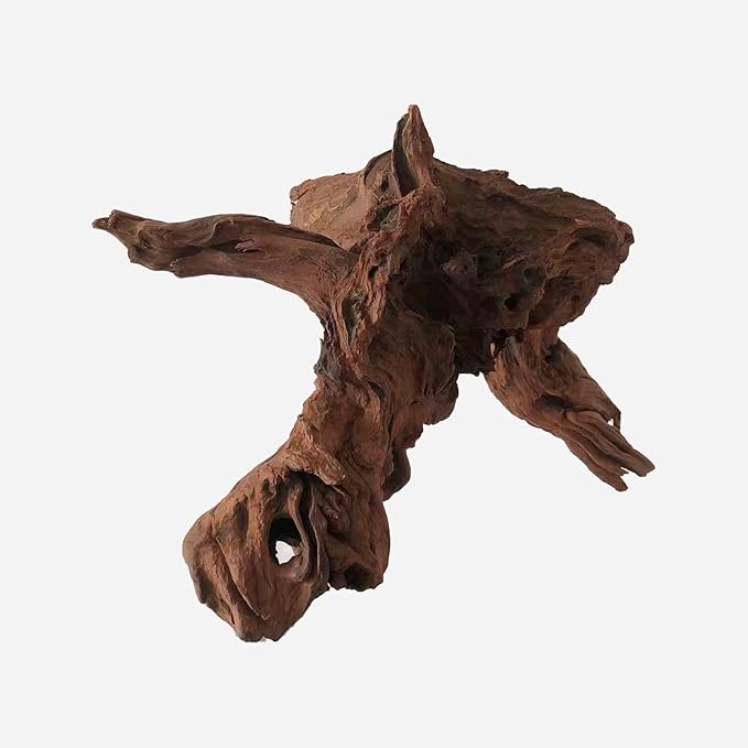 Natural Driftwood for Aquarium Decor, L18.9×W9.06×H11.81 Inches Large Drift Wood Decorations for Reptile Hide, Fish Tank, Optional Shapes