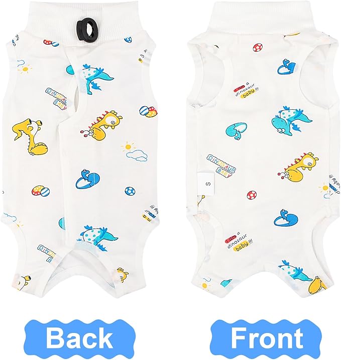 Cat Recovery Suit Female, Breathable Cat Onesie After Surgery Female for Abdominal Wounds or Skin Diseases, Surgery Recovery Suit Kitten Onesie After Spay Wear Anti Licking