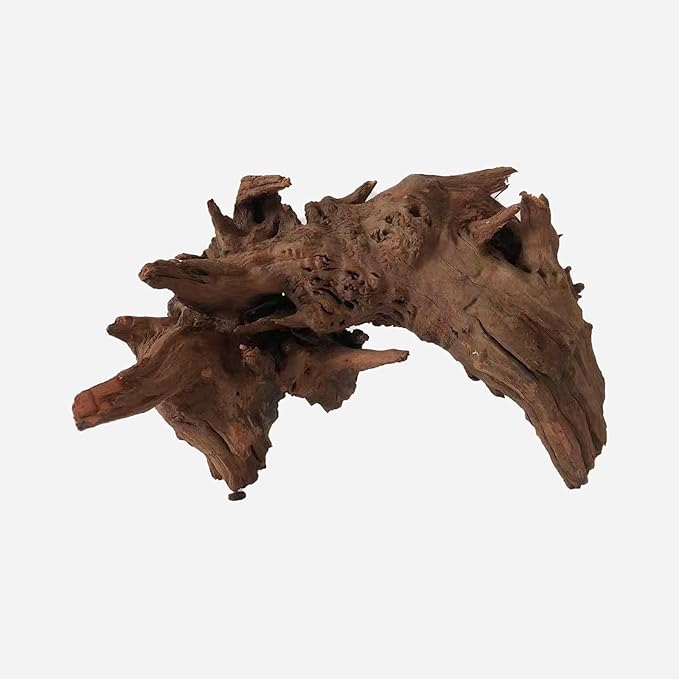 Natural Driftwood for Aquarium Decor, L13.78×W9.06×H8.66 Inches Large Drift Wood Decorations for Reptile Hide, Fish Tank, Optional Shapes