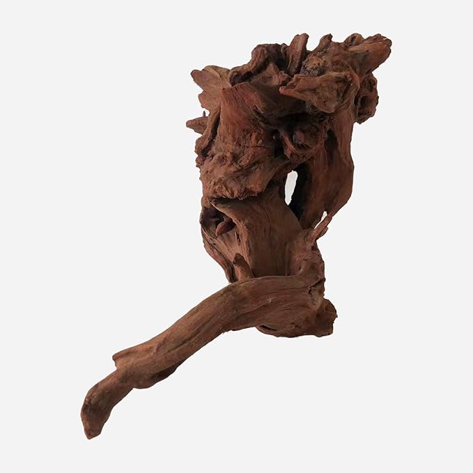 Natural Driftwood for Aquarium Decor, L17.72×W8.66×H11.81 Inches Large Drift Wood Decorations for Reptile Hide, Fish Tank, Optional Shapes