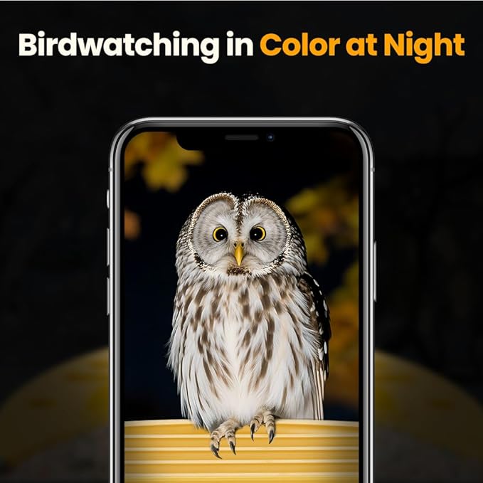 Smart Bird Feeder with Camera, 2.5K UHD Bird Feeder Camera Solar Powerd, Sensitive AI Bird Identification, Instant Alerts Capture Bird Video, IP66 Bird Feeder for Outdoor, Ideal Gift, Yellow
