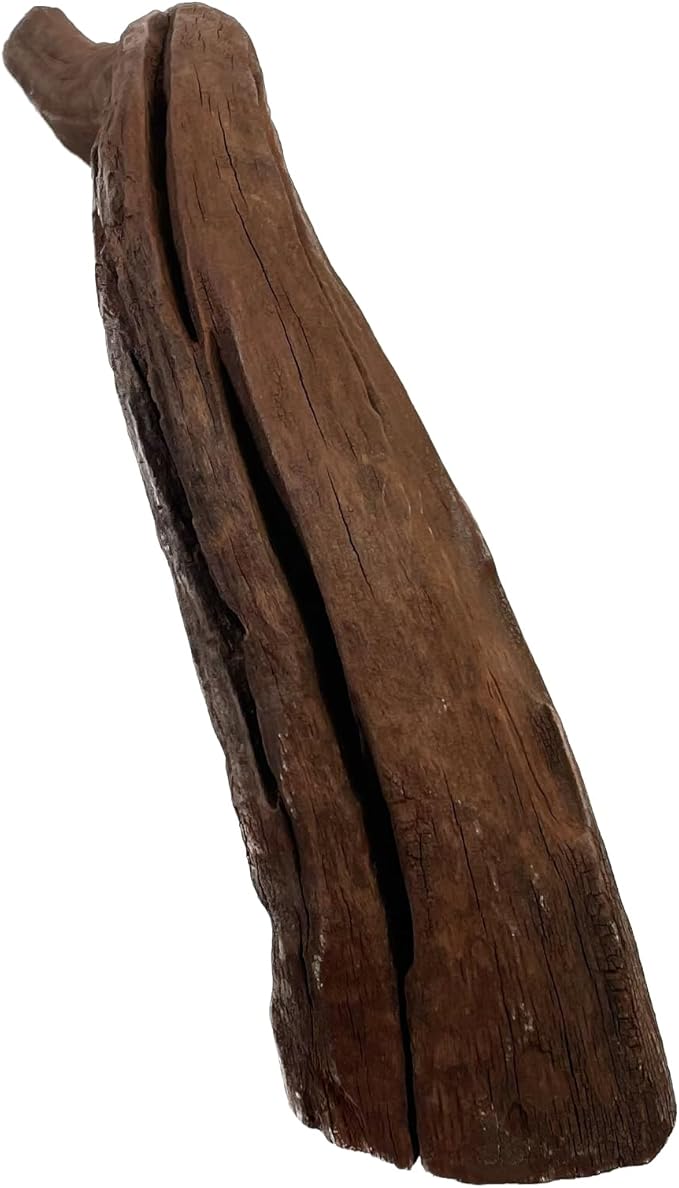 Natural Driftwood for Aquarium Decor, W27.2×D4×H8 Large Drift Wood Decorations for Reptile Hide, Fish Tank, Optional Shapes 02