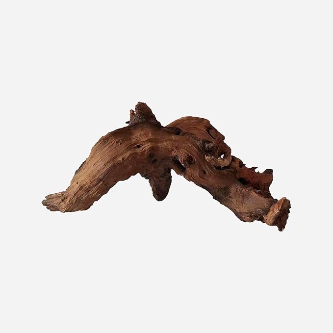 Natural Driftwood for Aquarium Decor, L17.72×W5.91×H7.87 Inches Large Drift Wood Decorations for Reptile Hide, Fish Tank, Optional Shapes
