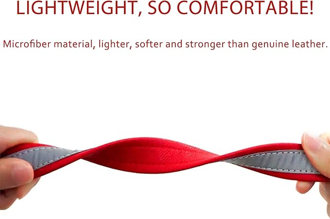 Yonsbox Custom Personalized Reflective Dog Collar with Name Plate Engraved Cute Dog Collars for Male Female Boy Girl Large Dogs Pink, XXL