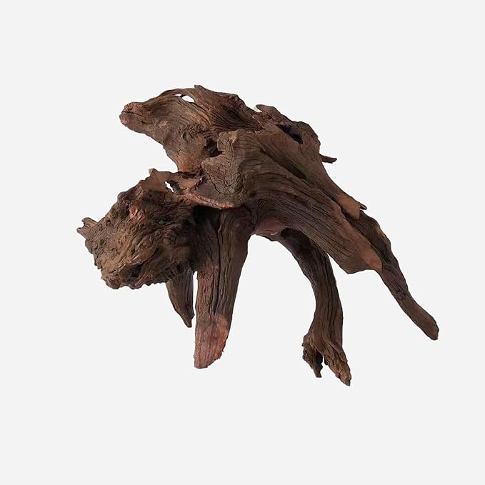 Natural Driftwood for Aquarium Decor, L14.96×W8.27×H11.02 Inches Large Drift Wood Decorations for Reptile Hide, Fish Tank, Optional Shapes