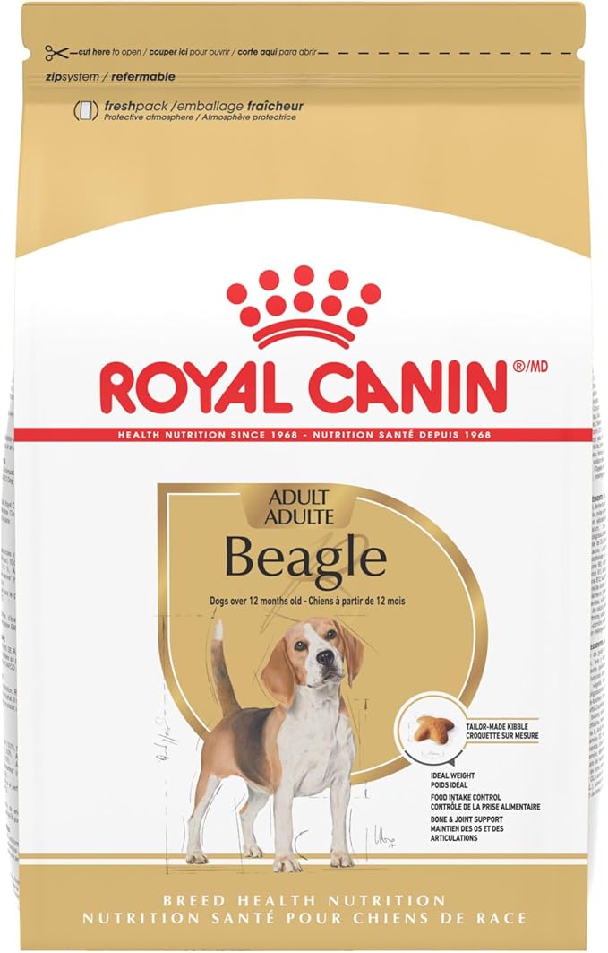 Royal Canin Beagle Adult Dry Dog Food, 30 lb bag
