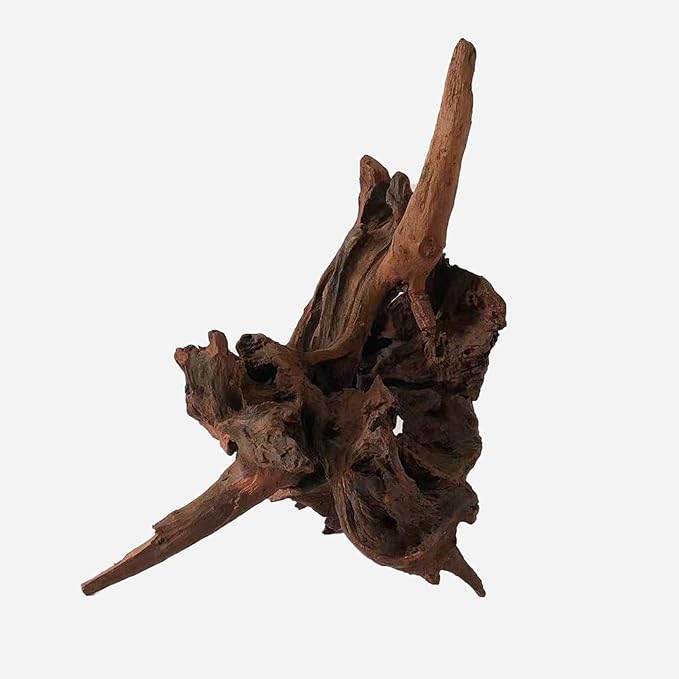 Natural Driftwood for Aquarium Decor, L13.39×W10.24×H14.17 Inches Large Drift Wood Decorations for Reptile Hide, Fish Tank, Optional Shapes