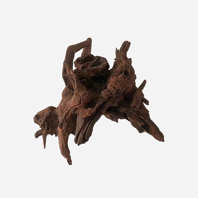 Natural Driftwood for Aquarium Decor, L14.96×W10.24×H12.6 Inches Large Drift Wood Decorations for Reptile Hide, Fish Tank, Optional Shapes