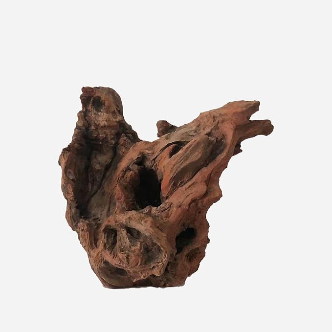 Natural Driftwood for Aquarium Decor, L8.66×W7.87×H9.06 Inches Large Drift Wood Decorations for Reptile Hide, Fish Tank, Optional Shapes
