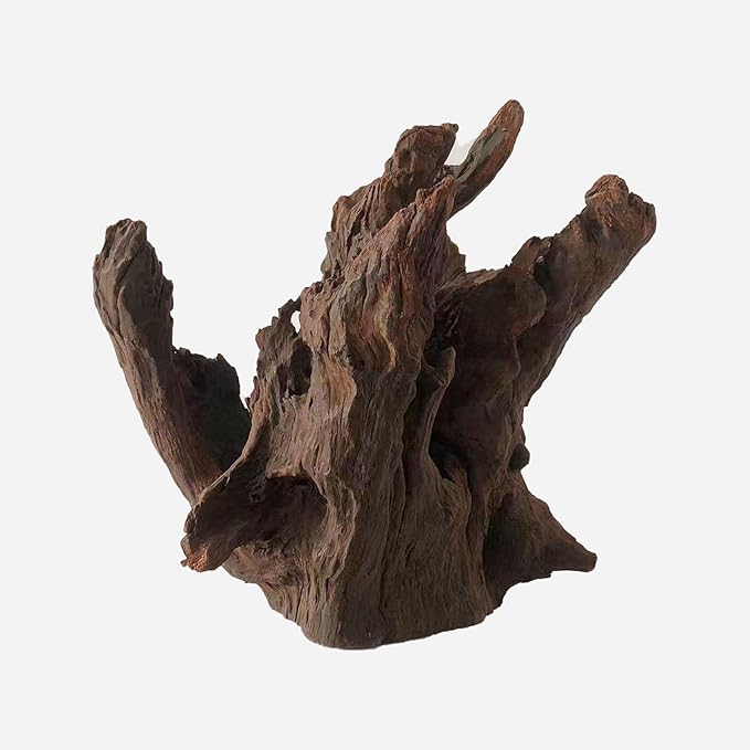 Natural Driftwood for Aquarium Decor, L15.75×W10.63×H10.63 Inches Large Drift Wood Decorations for Reptile Hide, Fish Tank, Optional Shapes