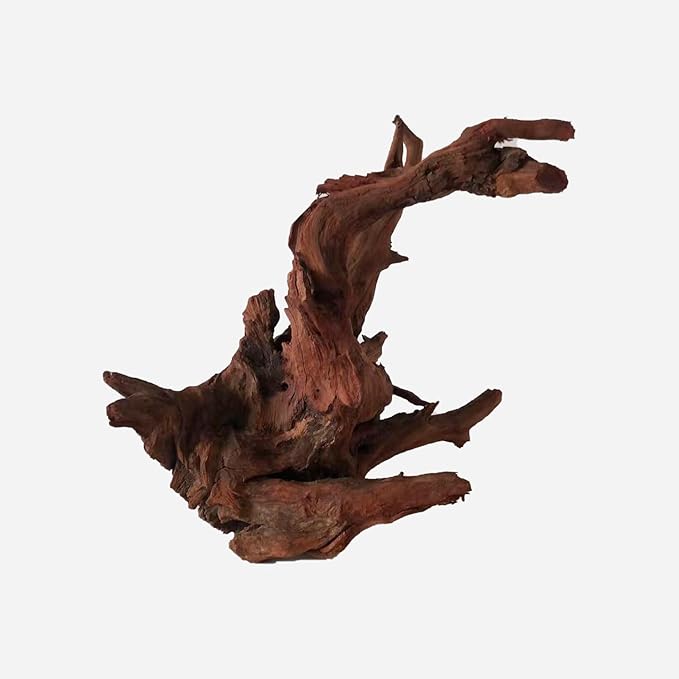 Natural Driftwood for Aquarium Decor, L11.81×W12.99×H12.6 Inches Large Drift Wood Decorations for Reptile Hide, Fish Tank, Optional Shapes