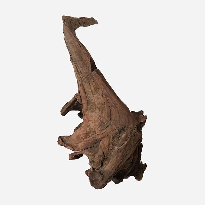 Natural Driftwood for Aquarium Decor, L19.69×W7.09×H13.39 Inches Large Drift Wood Decorations for Reptile Hide, Fish Tank, Optional Shapes