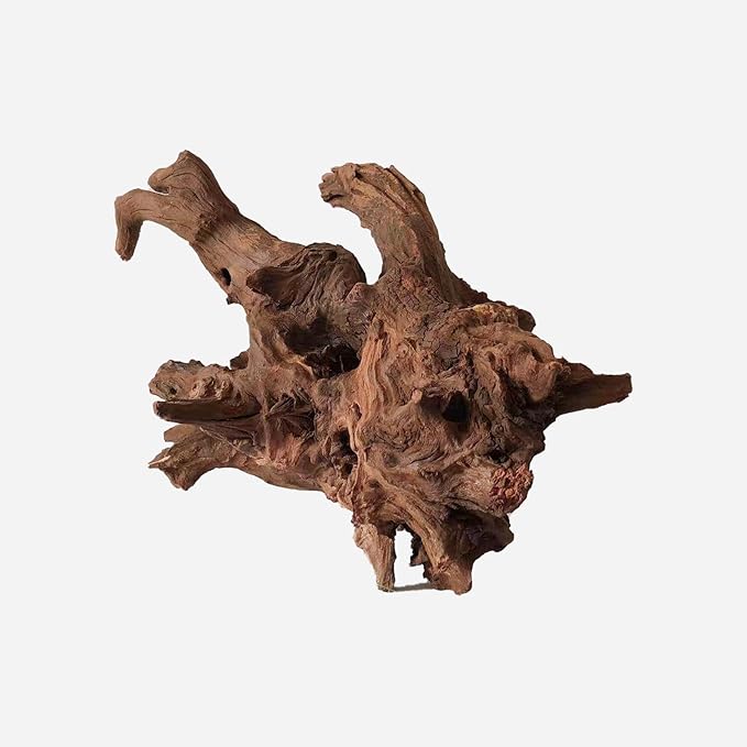 Natural Driftwood for Aquarium Decor, L18.9×W8.66×H9.84 Inches Large Drift Wood Decorations for Reptile Hide, Fish Tank, Optional Shapes