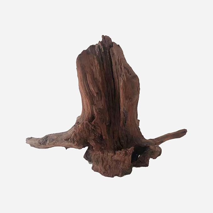 Natural Driftwood for Aquarium Decor, L20.08×W7.48×H12.99 Inches Large Drift Wood Decorations for Reptile Hide, Fish Tank, Optional Shapes