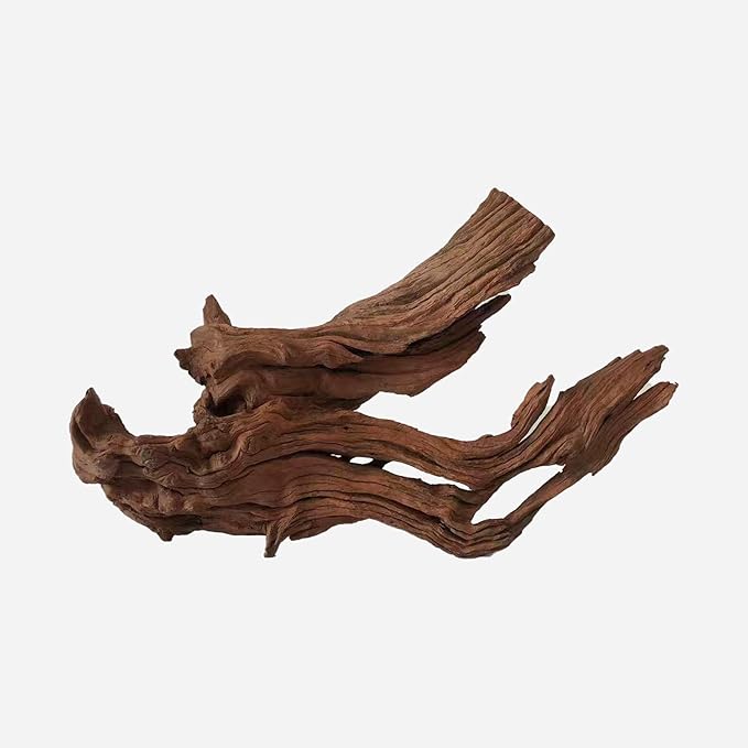 Natural Driftwood for Aquarium Decor, L19.69×W8.66×H12.99 Inches Large Drift Wood Decorations for Reptile Hide, Fish Tank, Optional Shapes
