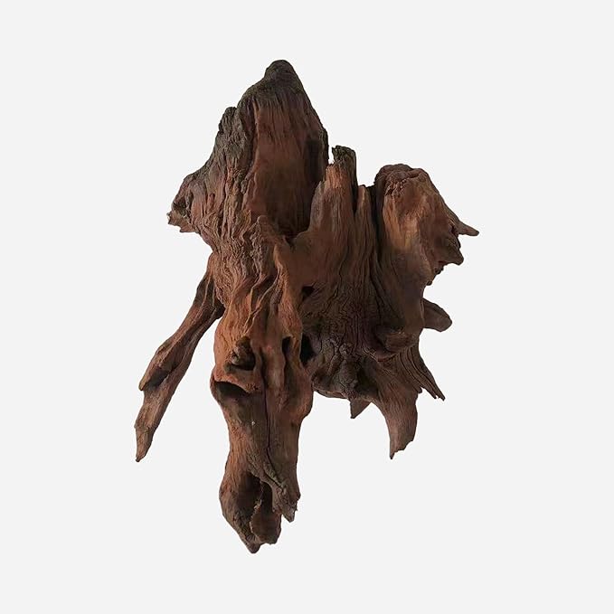 Natural Driftwood for Aquarium Decor, L13.78×W10.63×H13.39 Inches Large Drift Wood Decorations for Reptile Hide, Fish Tank, Optional Shapes