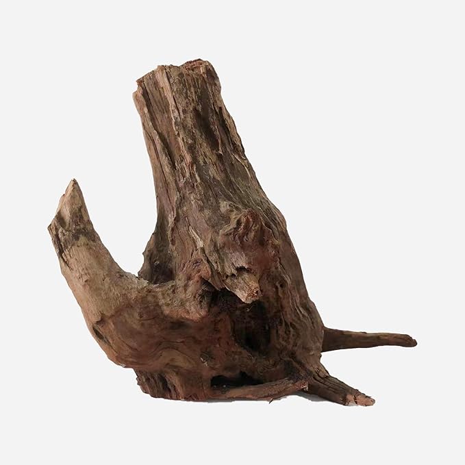 Natural Driftwood for Aquarium Decor, L15.35×W14.57×H12.6 Inches Large Drift Wood Decorations for Reptile Hide, Fish Tank, Optional Shapes