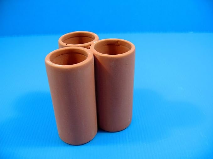 CORISRX BEST OF YOUR LIFESTYLE G&B Ceramic Pipe Set - Cones cave Pleco Cichlid Decor Fish