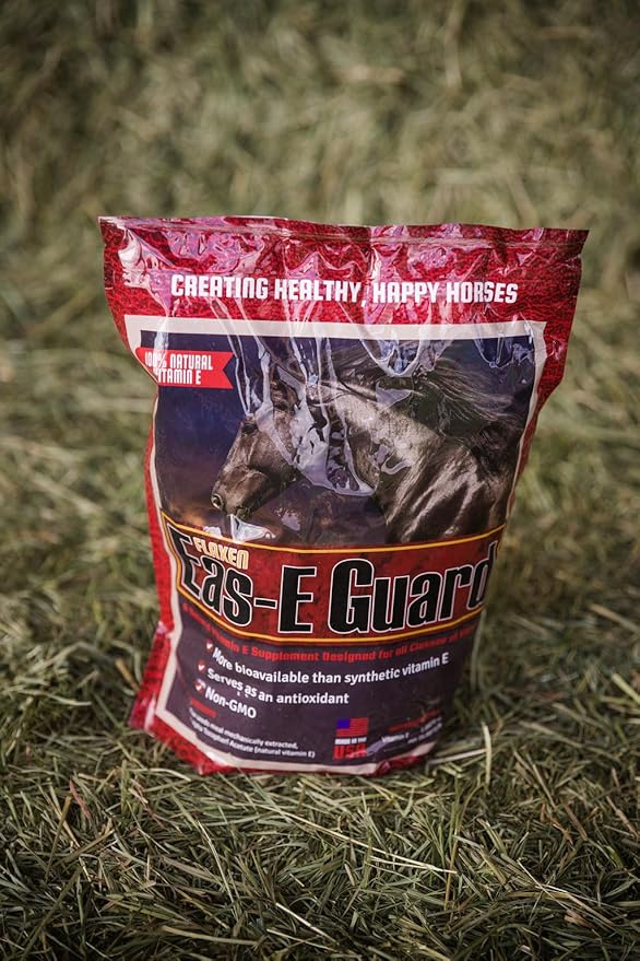 Flaxen EAS-E Guard 4 lb, Natural Vitamin E Equine Supplement, with Important Antioxidant