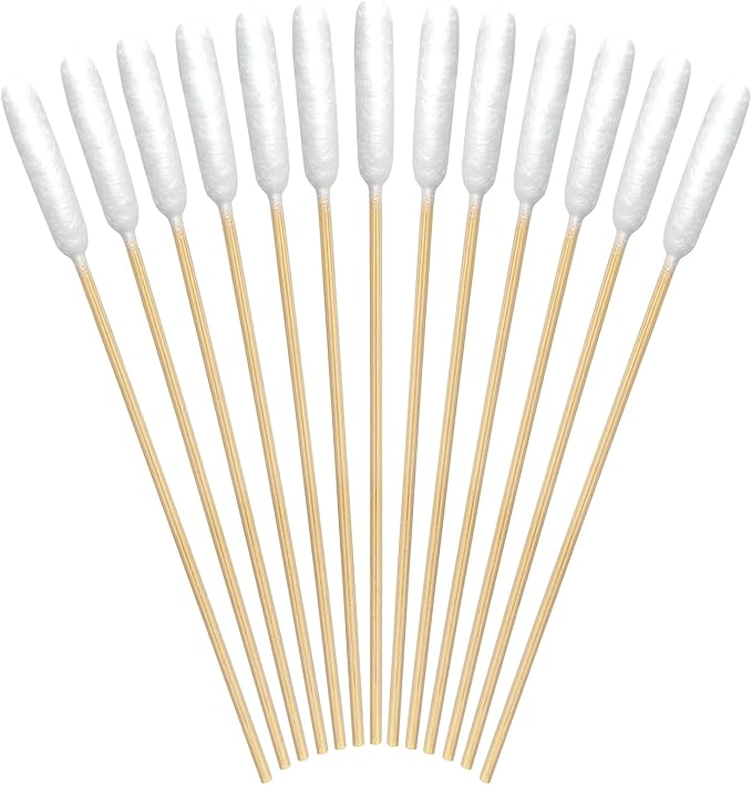 eyxformula Dog Ear Cleaning Swabs - Professional 6-inch Bamboo Sticks Long Cotton Swabs with Extra-Long Cotton Tips - Ideal Solution for Dog Ear Cleaning, Itch Relief, Ear Infection Prevention