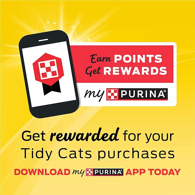 Purina Tidy Cats Clumping Cat Litter Odor Control, 24/7 Performance Multi Cat Litter - 16 lb. Bag